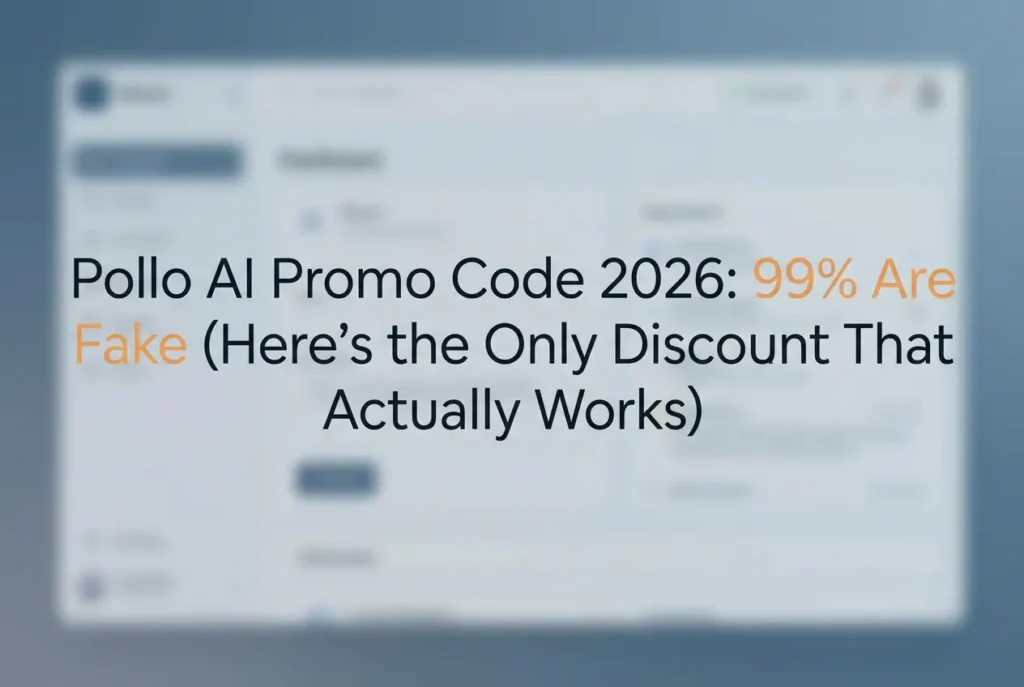 pollo ai promo code 2026 99% are fake (here’s the only discount that actually works)