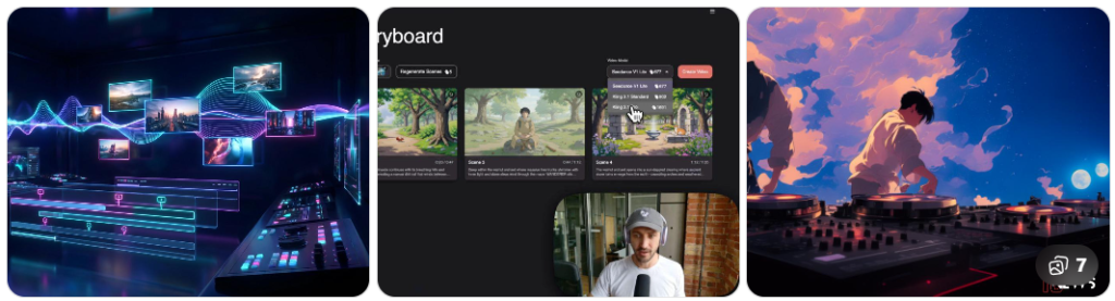 seedance 2.0 use case：Music Video Snippets (Stylized Visual Content)